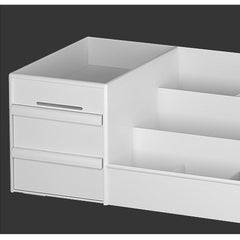 Makeup Desk Cosmetic Storage Box Organizer with Drawers