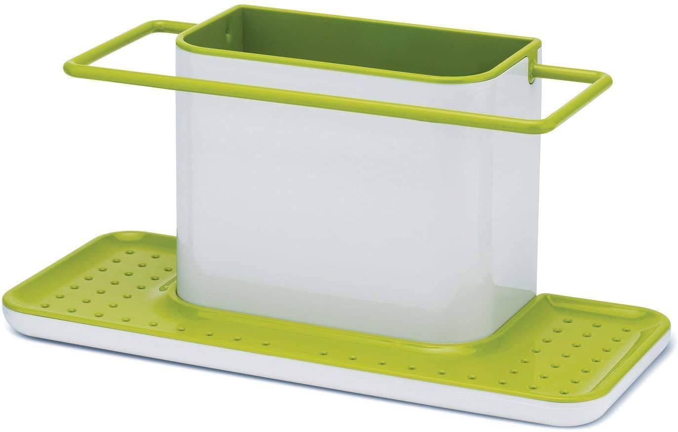 StorageMart Kitchen Sink Tidy Self Draining Caddy With Base Stand, 30.5 X 13 X 15 CM, Multi Color - StorageMart