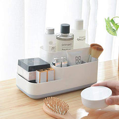 StorageMart Portable Bathroom Storage Caddy Organizer Washbasin Storage Holder, 24.9 X 11.9 X 11.6 cm, White - StorageMart